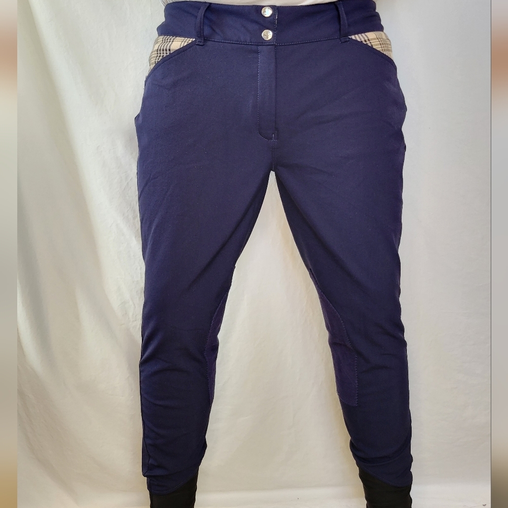 Genuine S/A Baker Equine Couture Horse Riding Pants Breeches